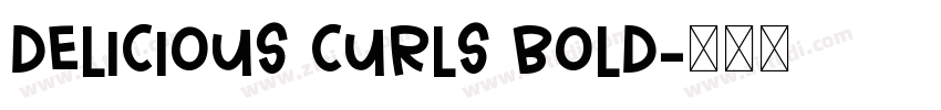 delicious curls bold字体转换 delicious curls bold字体转换